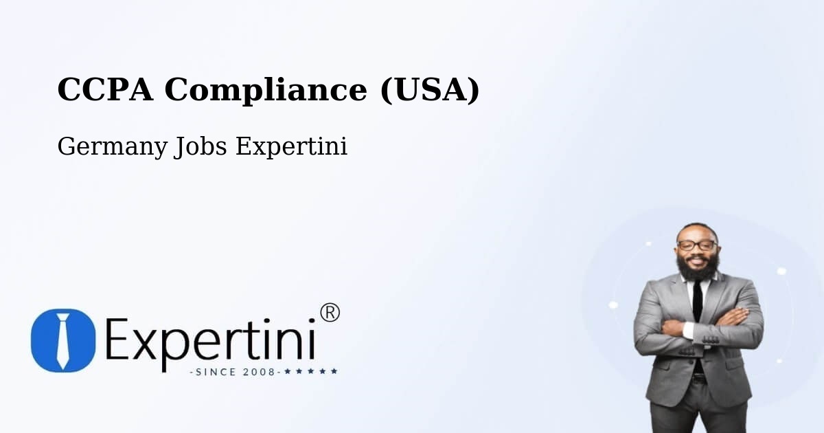 CCPA Privacy Rights & Compliance Notice – Borna - Germany Jobs Expertini