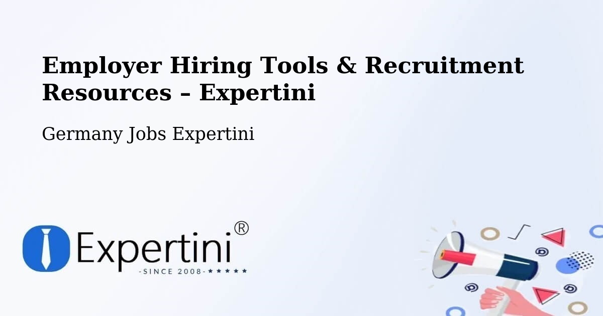 Employer Hiring Tools & Recruitment Resources – Borna - Borna, Germany Jobs Expertini