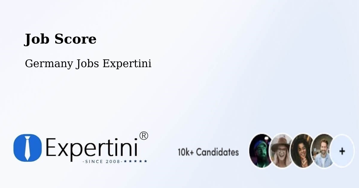 Job Score & Job Description Score Tool – Borna - Germany Jobs Expertini