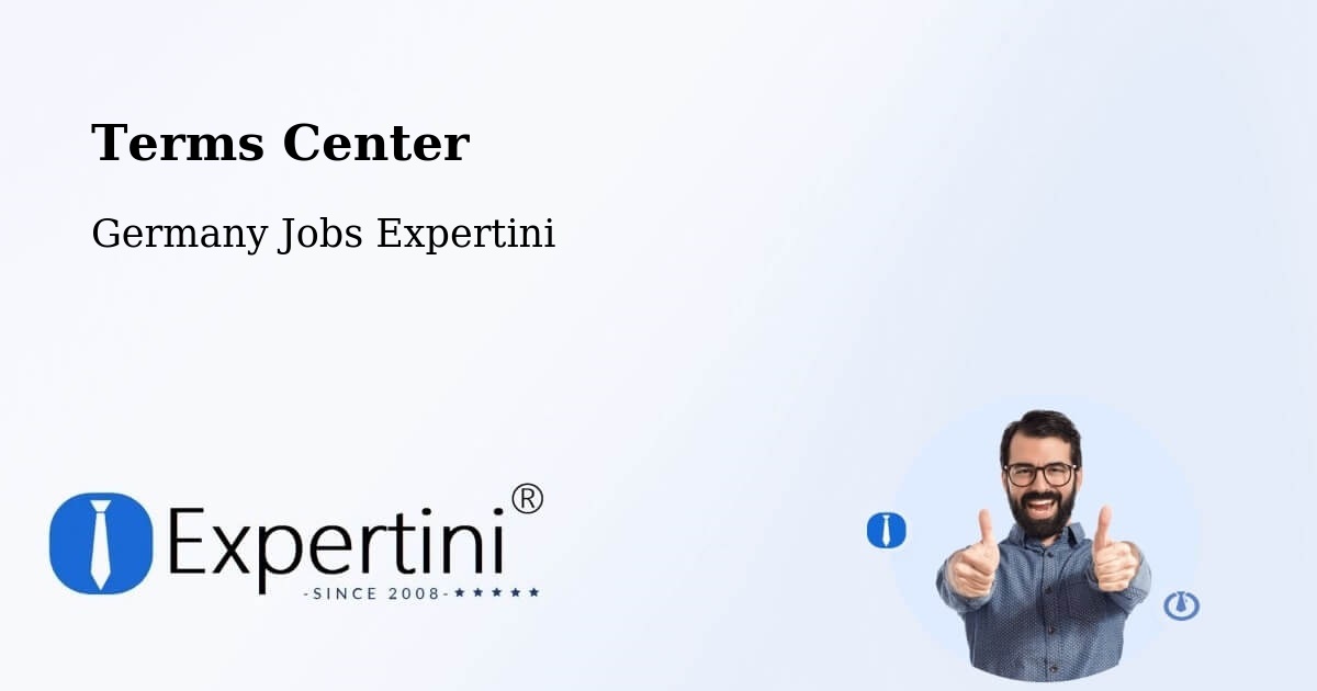 Terms of Service – Borna - Germany Jobs Expertini